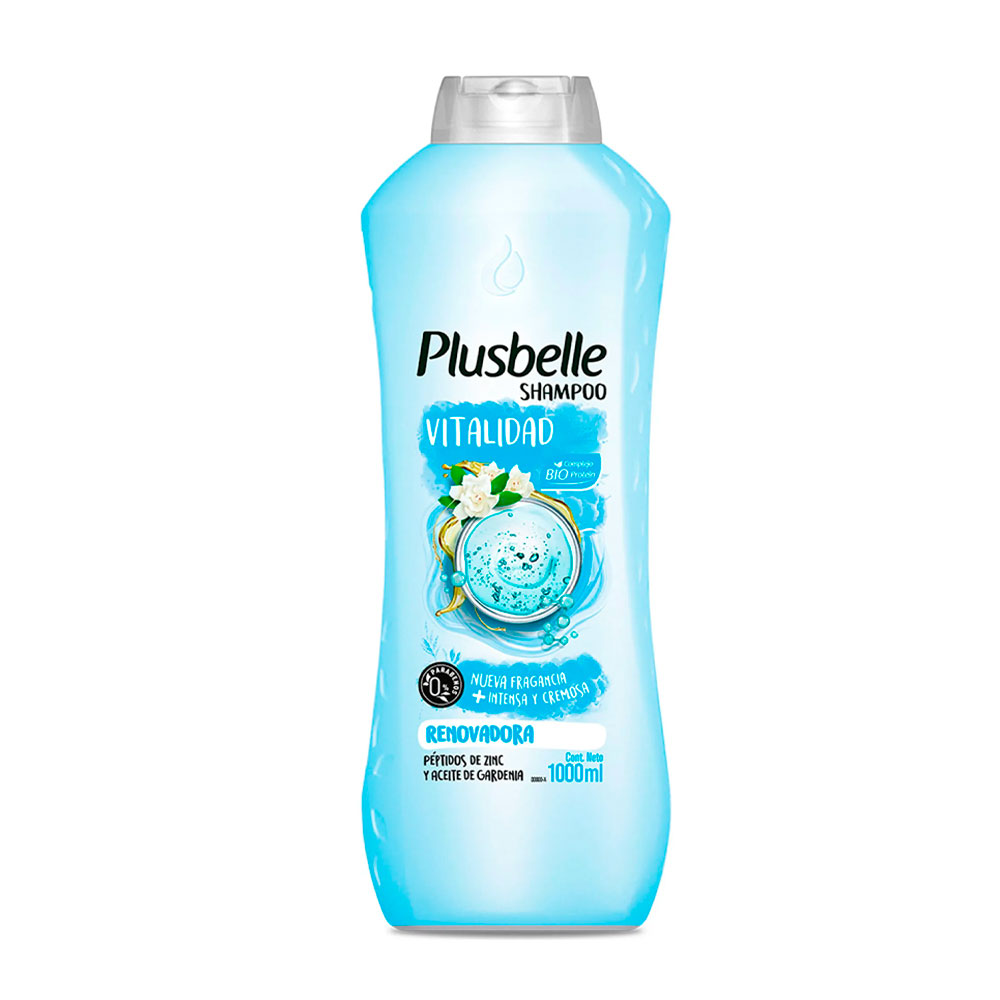 PLUSBELLE SHAMPOO VITALIDAD RENOVADORA 1L
