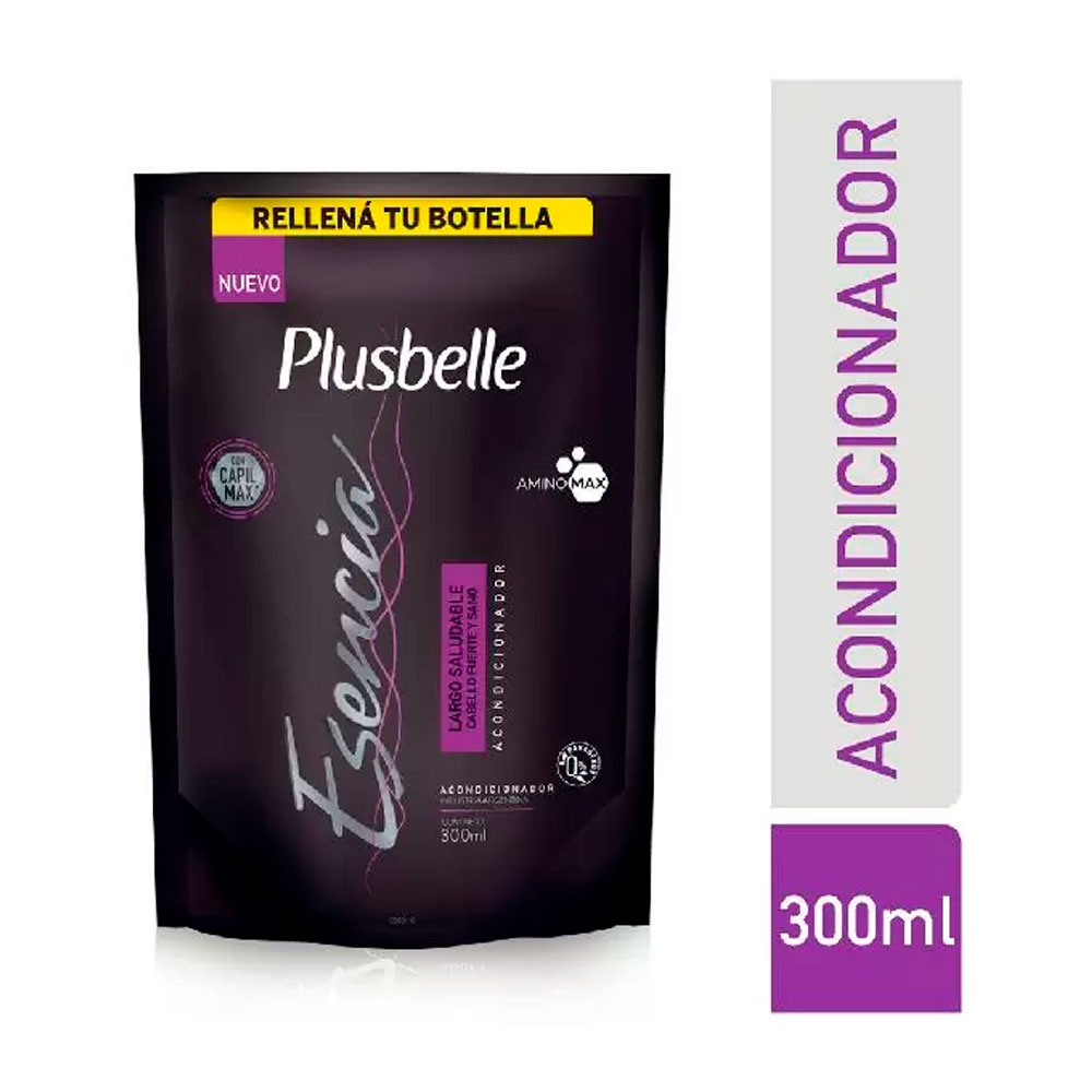 PLUSBELLE ACONDICIONADOR ESENCIA LARGO RTO 300ml