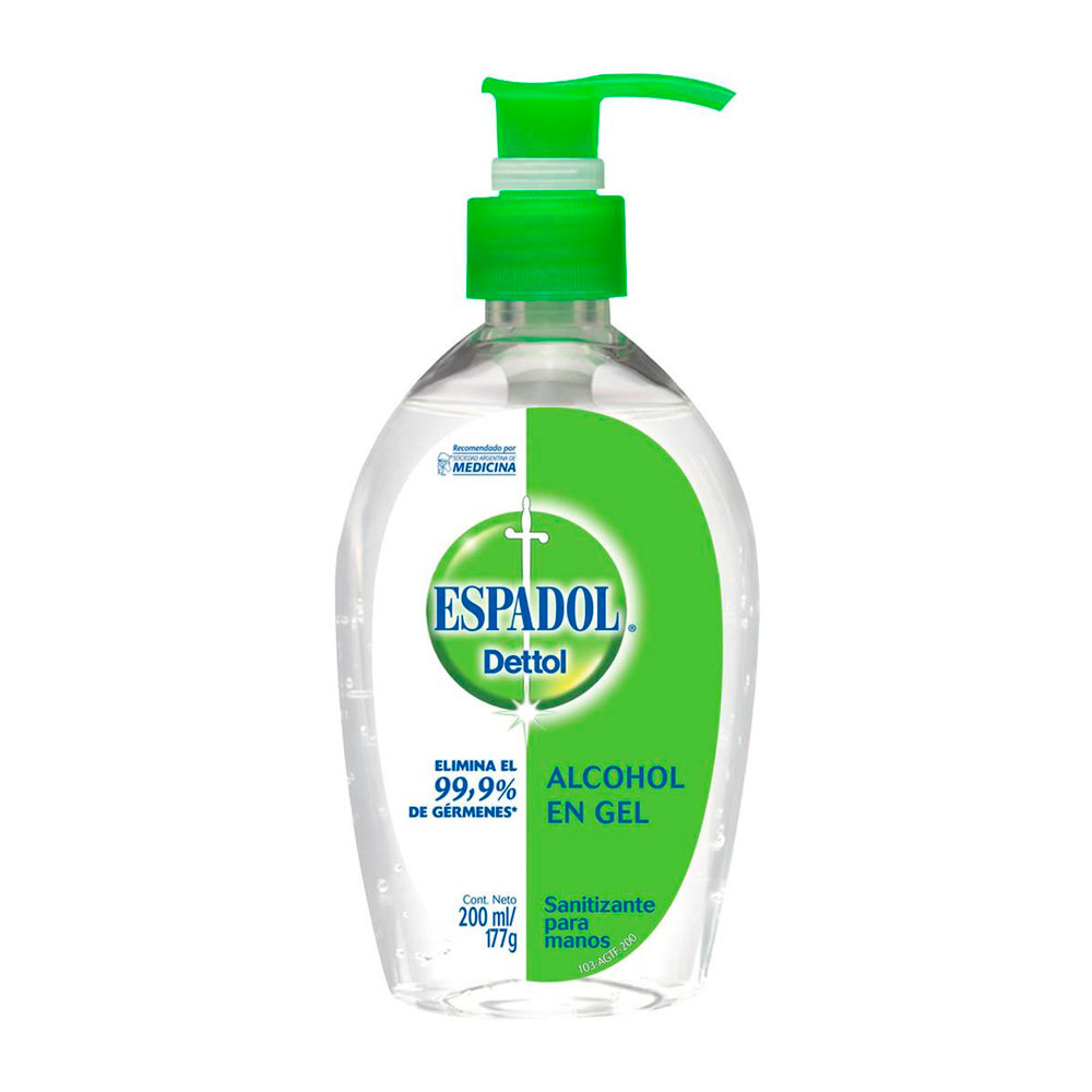 ALCOHOL GEL 200ml ESPADOL