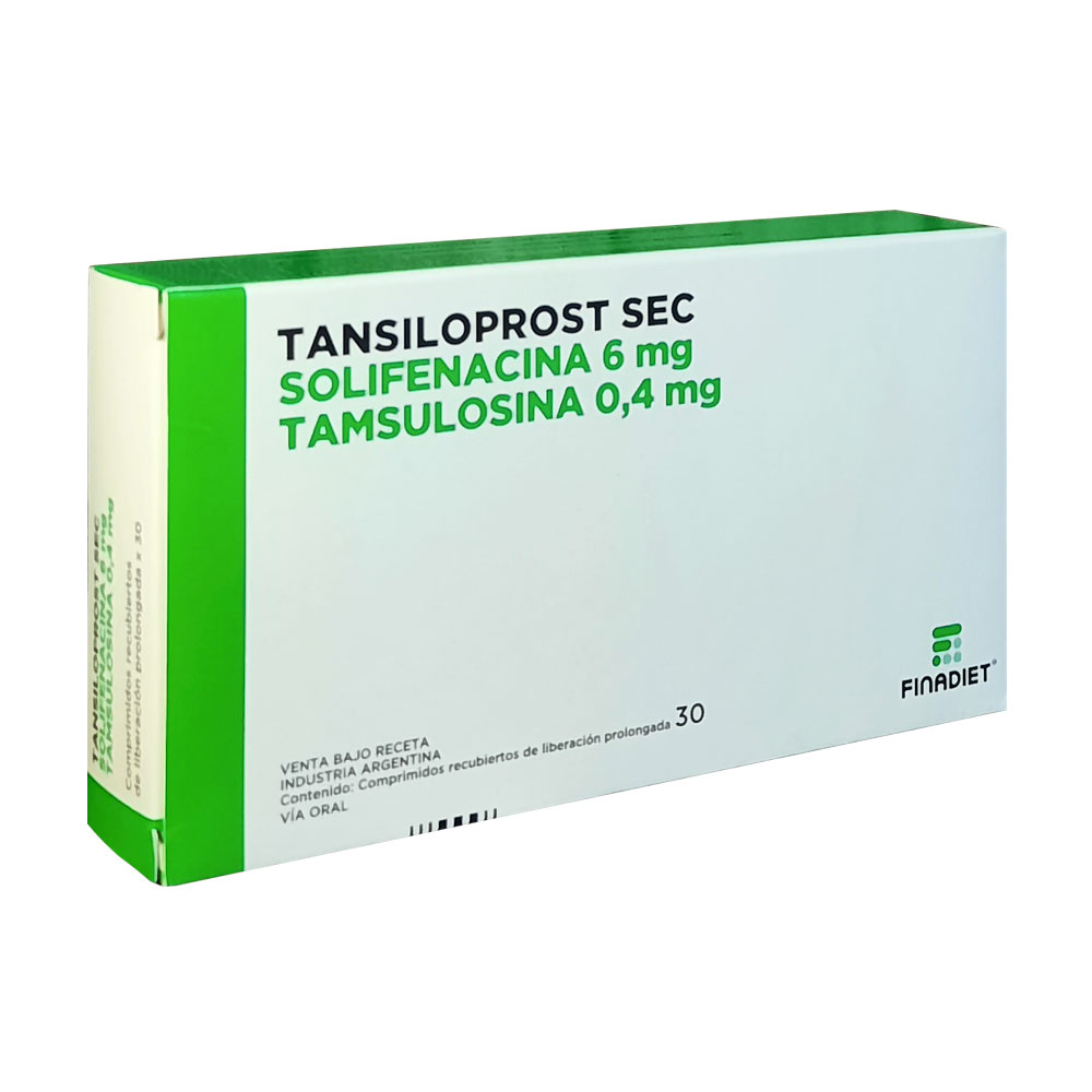 TANSILOPROST SEC 6MG/0,4MG.x30