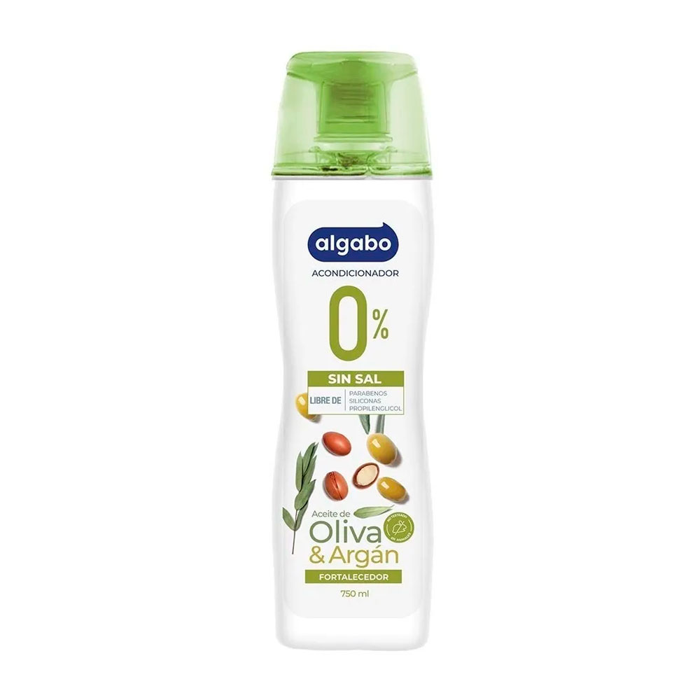 ALGABO ACONDICIONADOR 0% SIN SAL OLIVA Y ARGAN 750