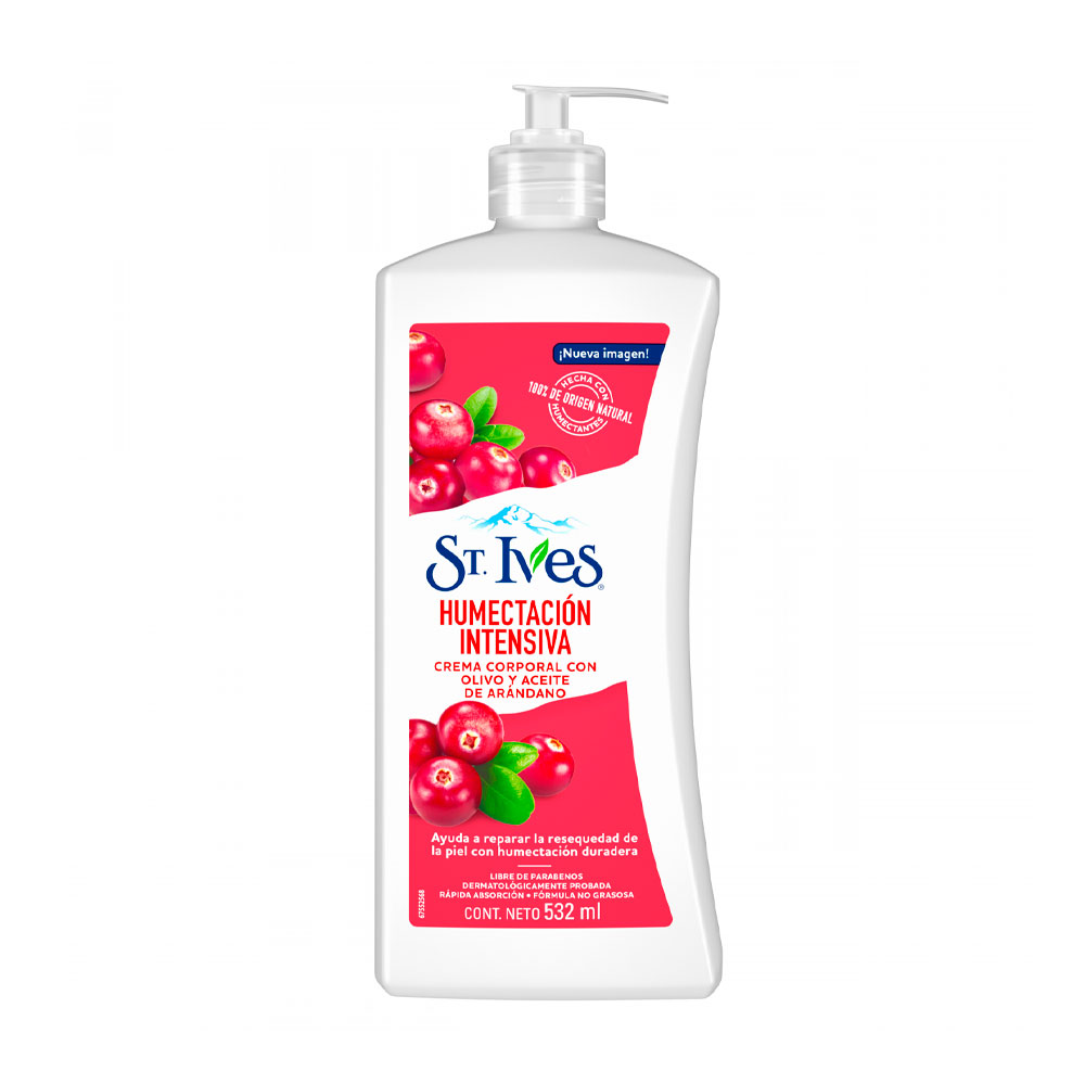 ST.IVES HUMECTACION INTENSIVA OLIVA&ARANDANO 532ml