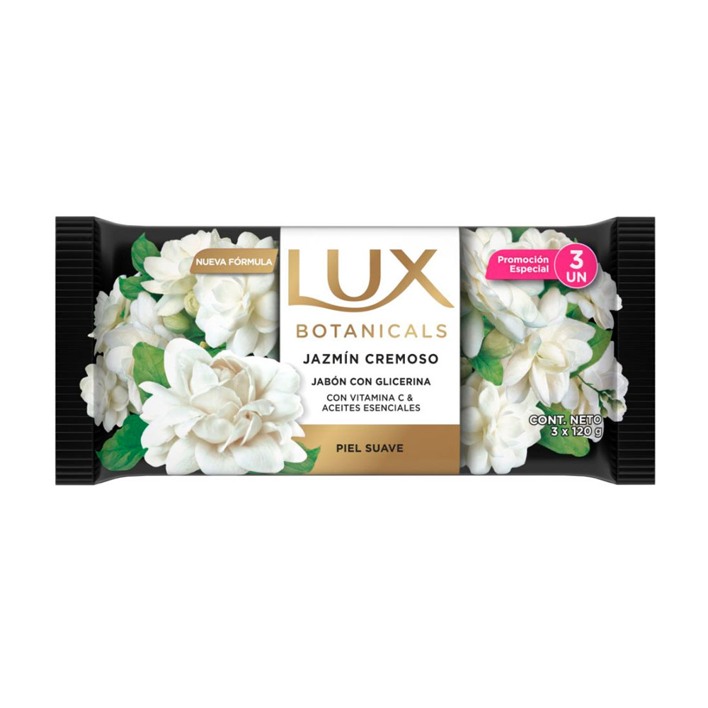 LUX JABON JAZMIN 3un x 120gr