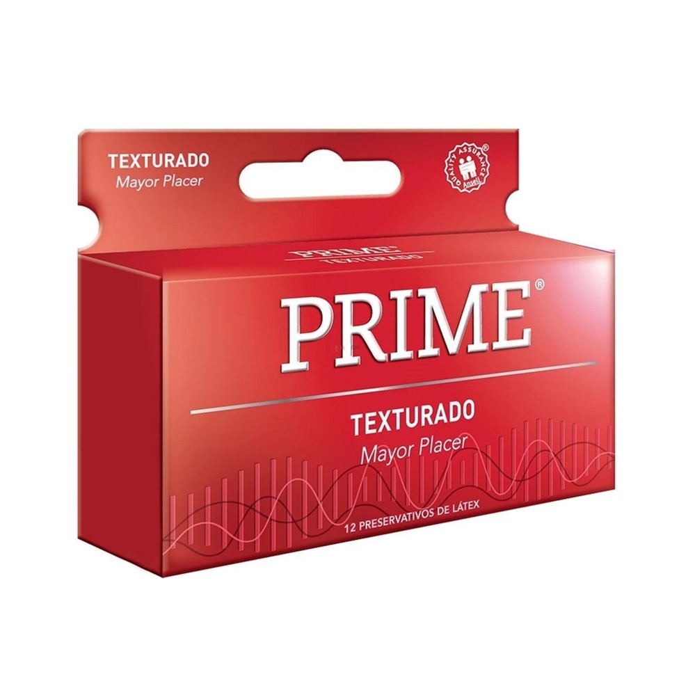 PRESERVATIVOS PRIME TEXTURADOS x 12un