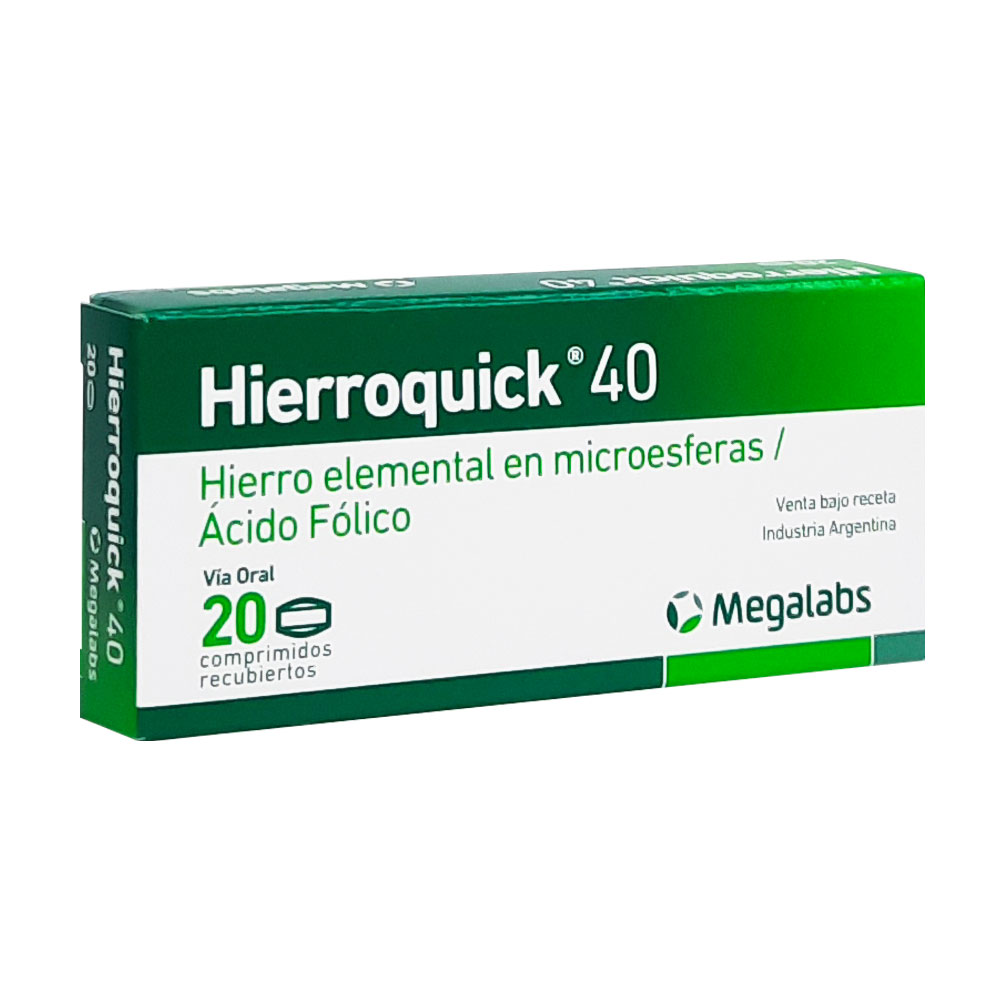 HIERROQUICK 40 X 20 COMP.