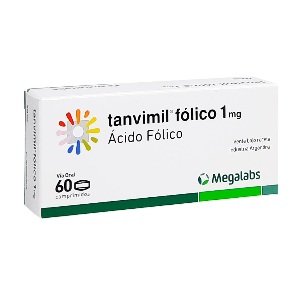 TANVIMIL FOLICO 1 MGx60 COMP.