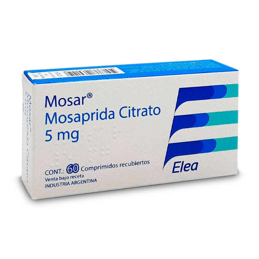 MOSAR 5  MG.X 60 COMP.