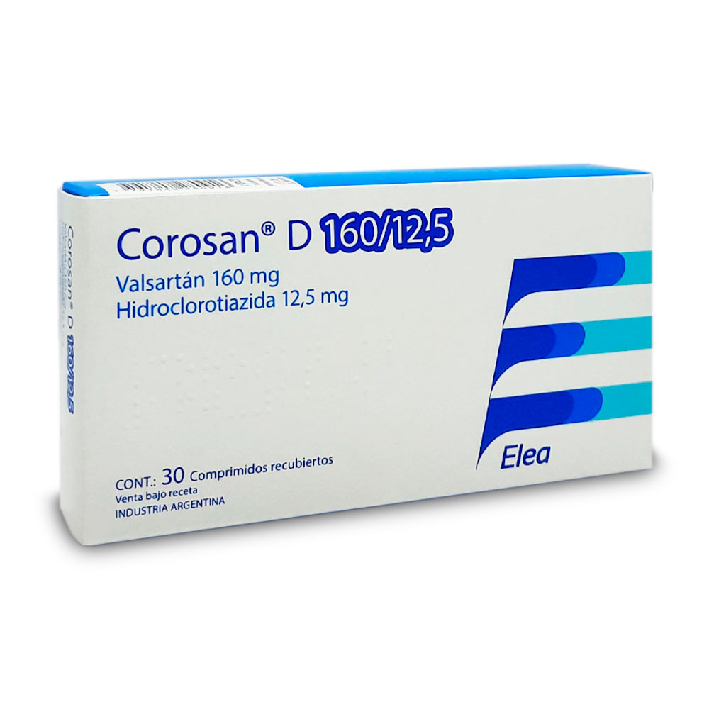 COROSAN D 160/12,5 MG.X 30COMP - Farma Encuentro