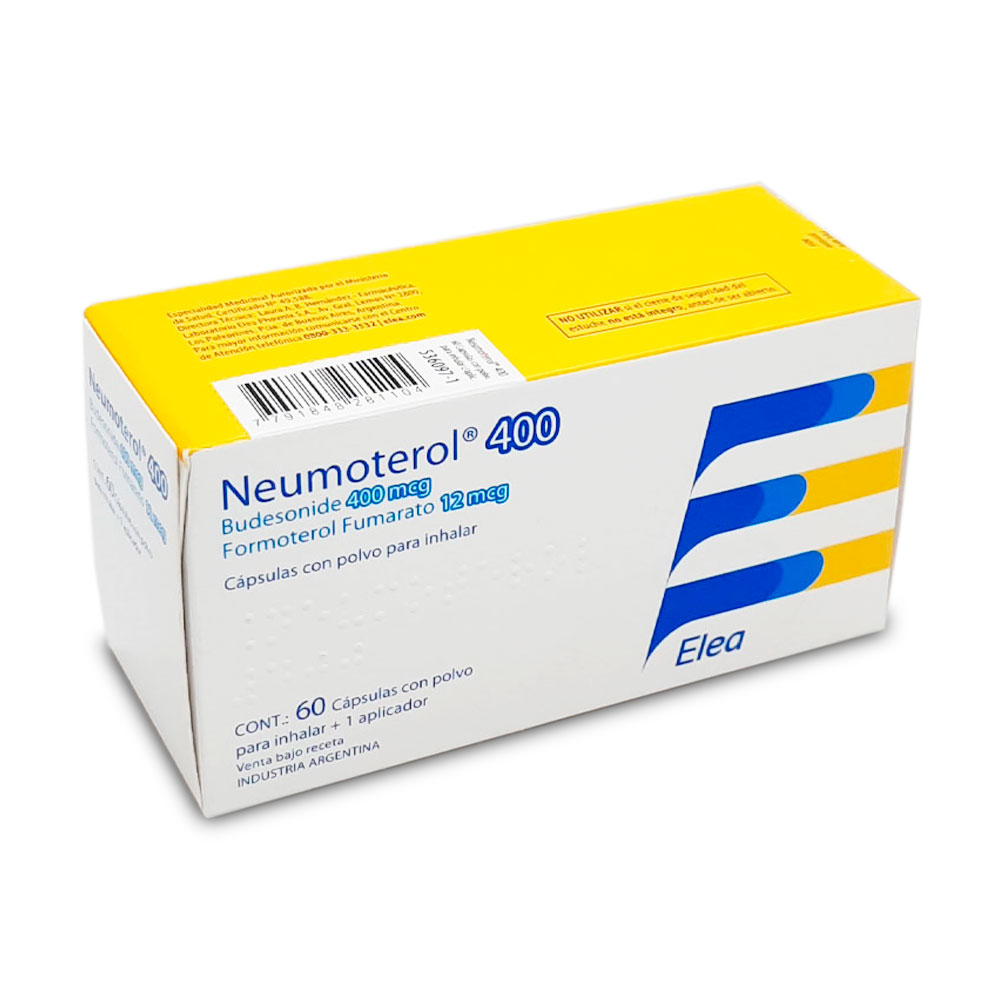 NEUMOTEROL 400MCGx60 CAPSULAS + APLICADOR