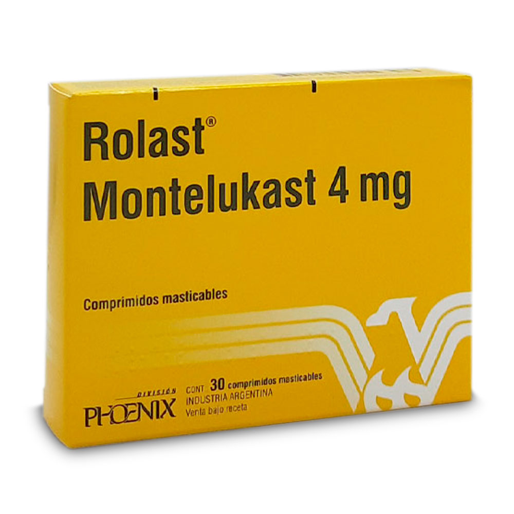 ROLAST 4 MG.X 30 MAST.NIÑOS