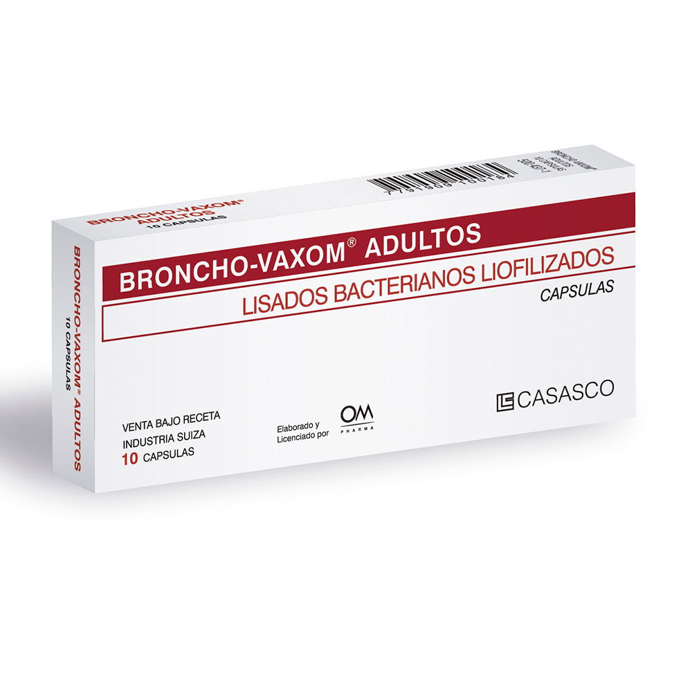 BRONCHO-VAXOM ADULTOS X 10 CAPS.