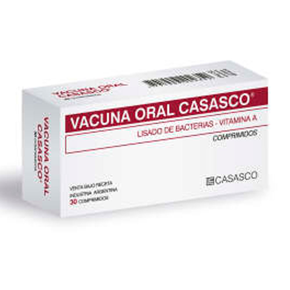 VACUNA ORAL CASASCO x 30 COMP.