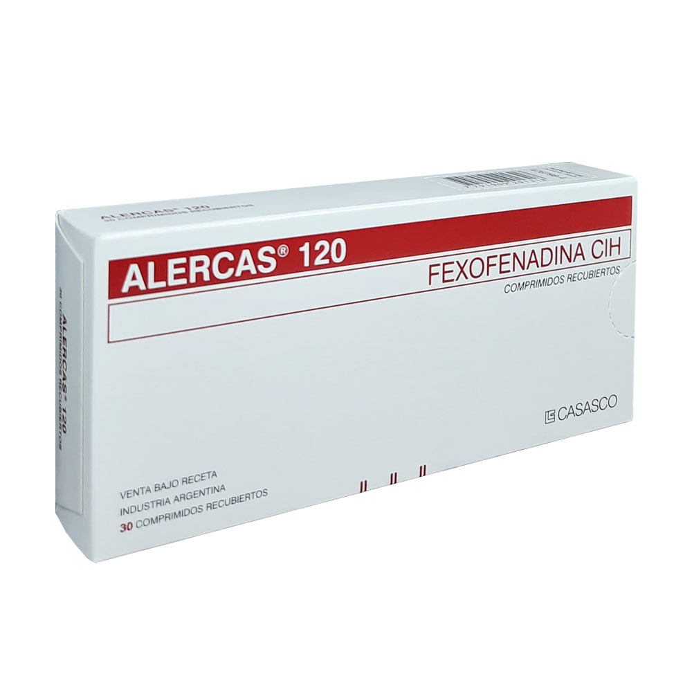 ALERCAS 120 MG.X 30 COMP.