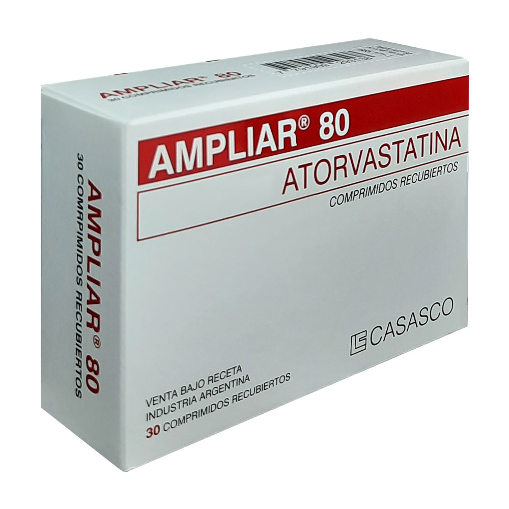 AMPLIAR 80 MG.X 30 COMP.