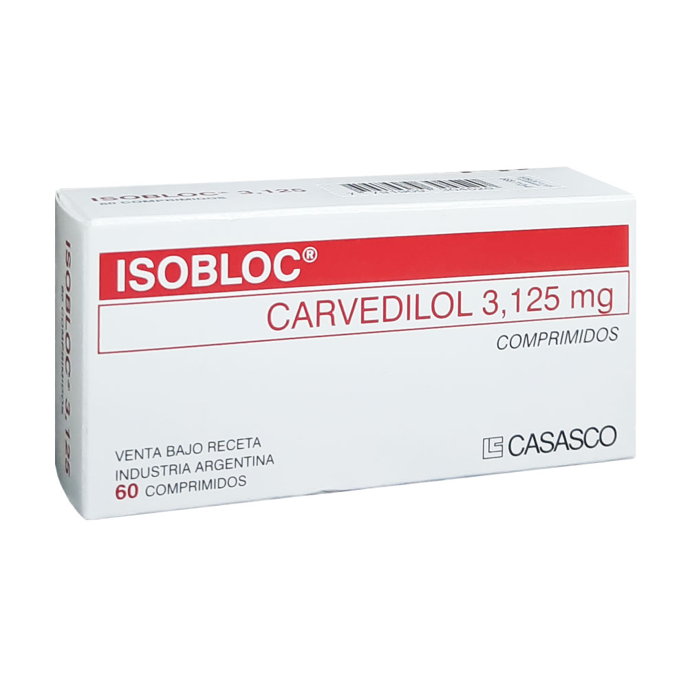 ISOBLOC 3.125 MG.X 60 COMP.