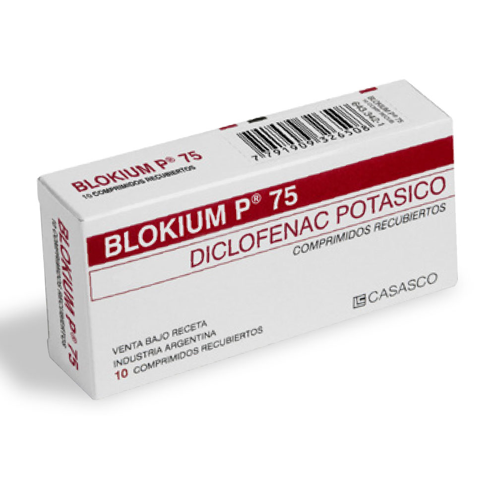 BLOKIUM P 75 MG.X 10 COMP.