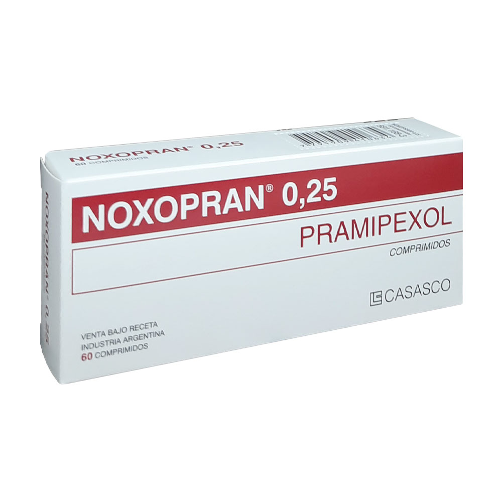 NOXOPRAN 0.25 MG.X 60 COMP.