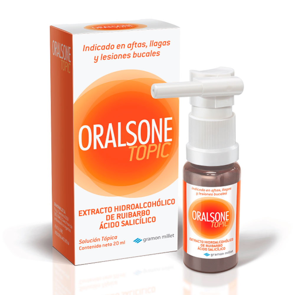 ORALSONE TOPICO SOLUC.X 20 ML.