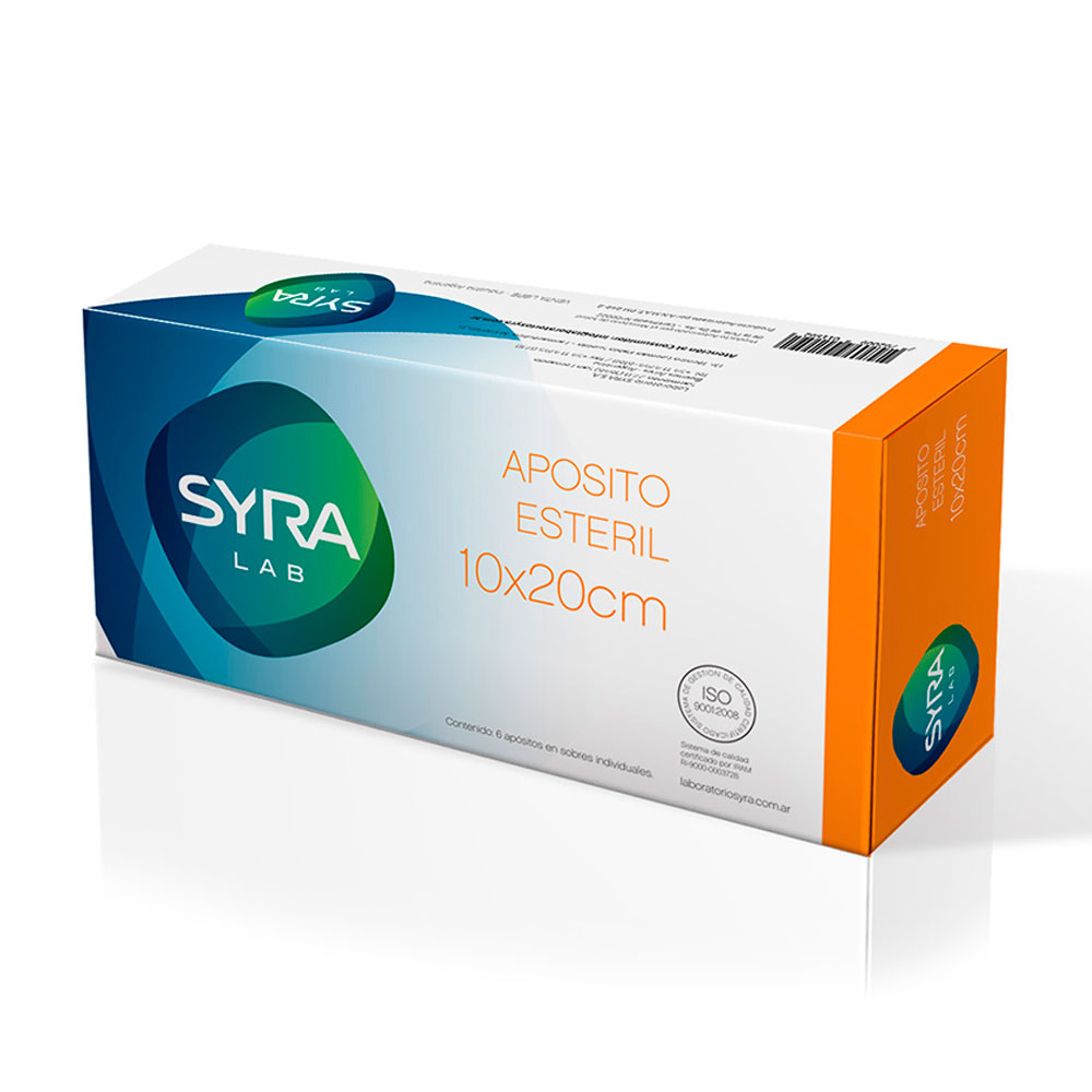 APOSITO QUIRURGICO SYRA 6un 10x20 CAJA
