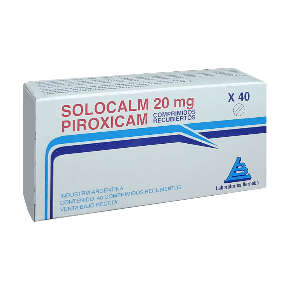 SOLOCALM 20 MG.X 40 COMP.