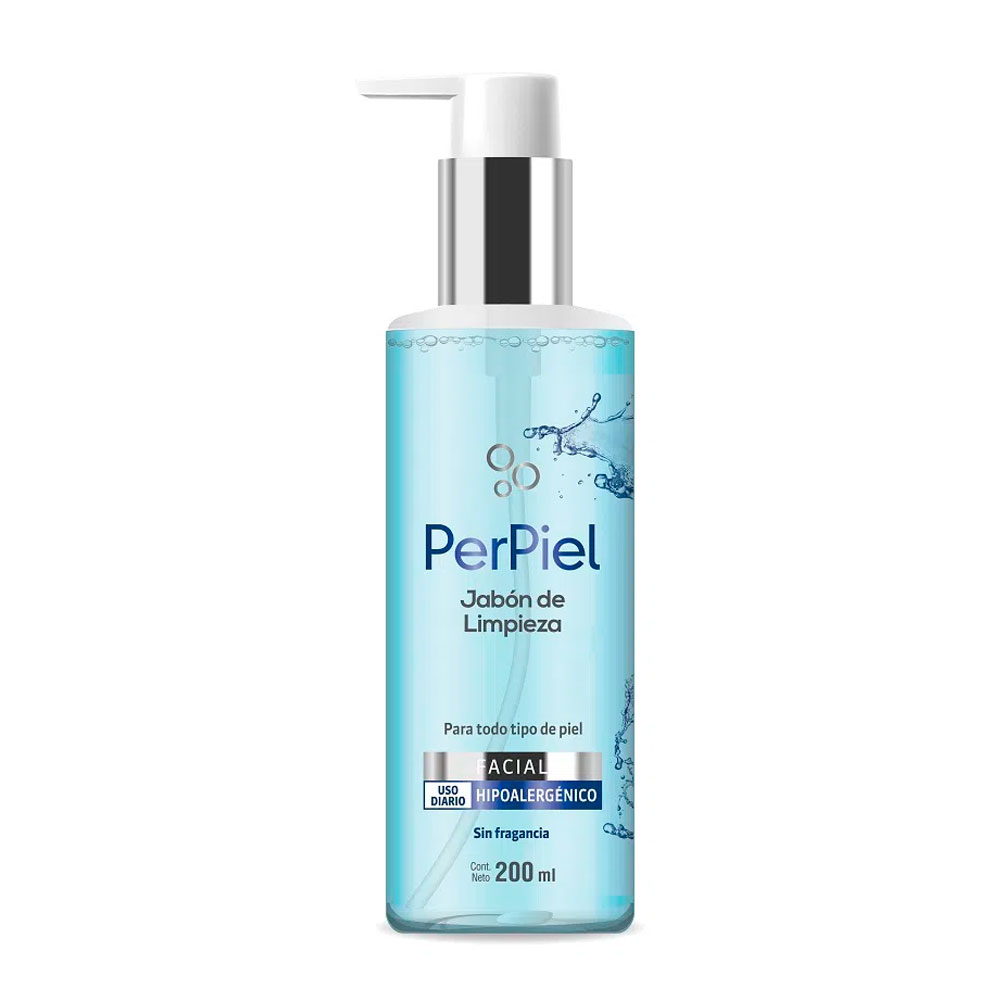 PERPIEL FACIAL JABON DE LIMPIEZA S/FRAG.200ML