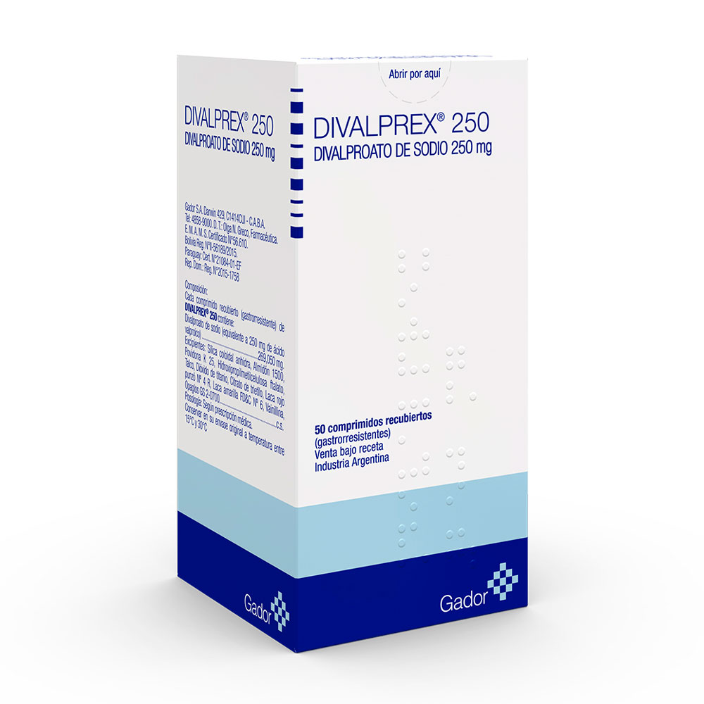 DIVALPREX 250 MG.X 50 COMP.
