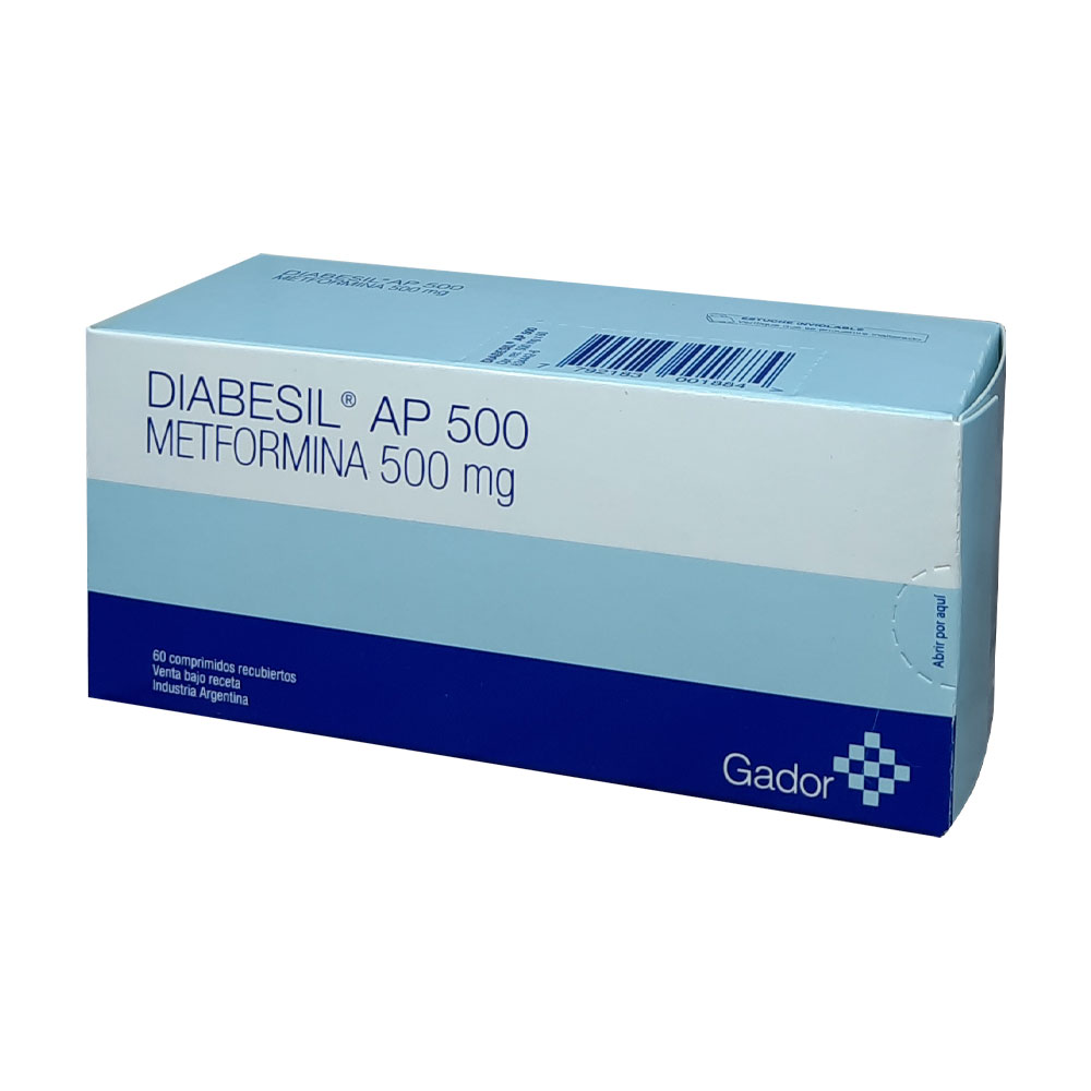 DIABESIL AP 500 X 60 COMP.