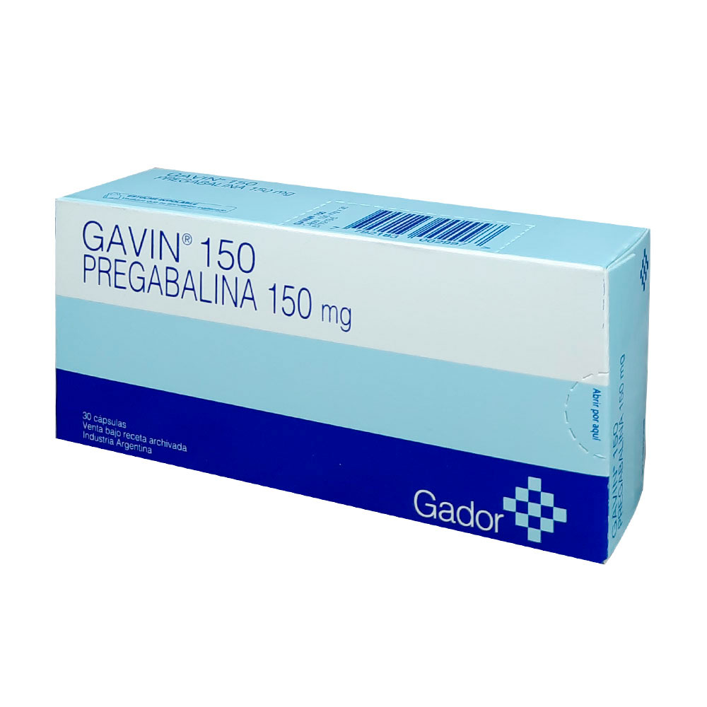 GAVIN 150 MG.X 30 CAPS.