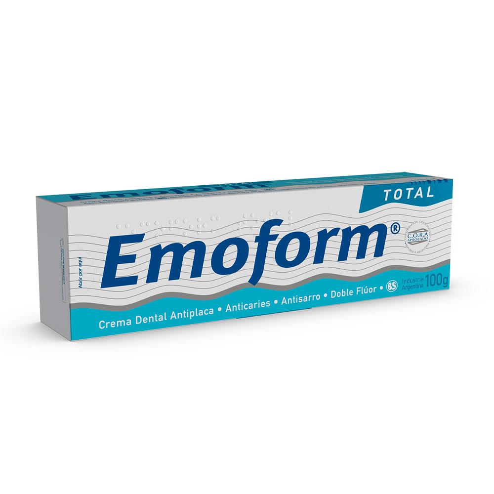 EMOFORM PASTA DENTAL TOTAL ANTIPLACA 100g