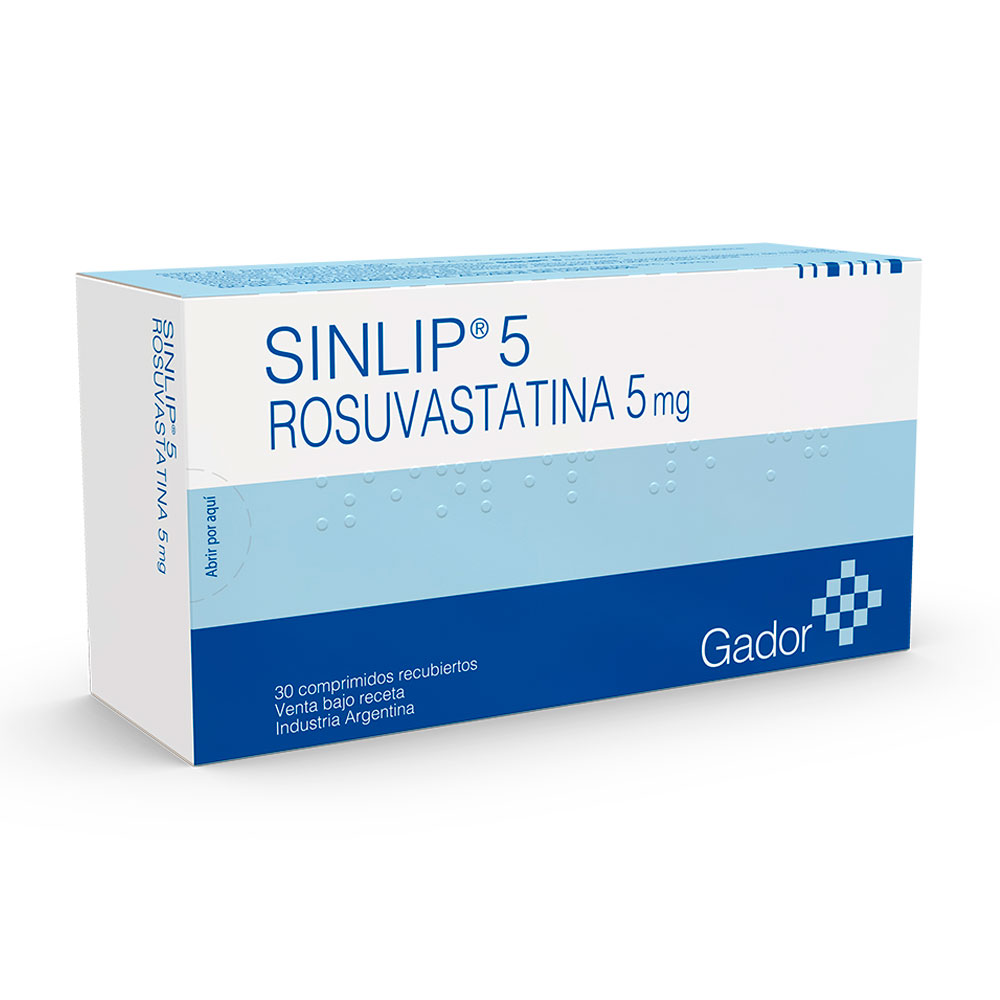 SINLIP 5 MG.X 30 COMP.