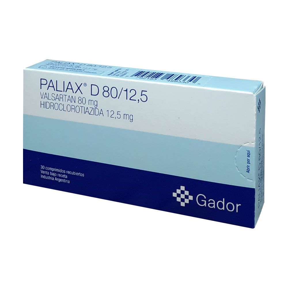 PALIAX D 80/12,5 MG.X 30 COMP.