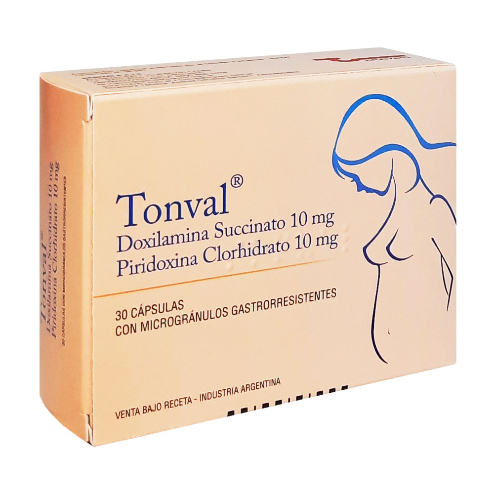 TONVAL 10/10 MG. x 30 CAPS.