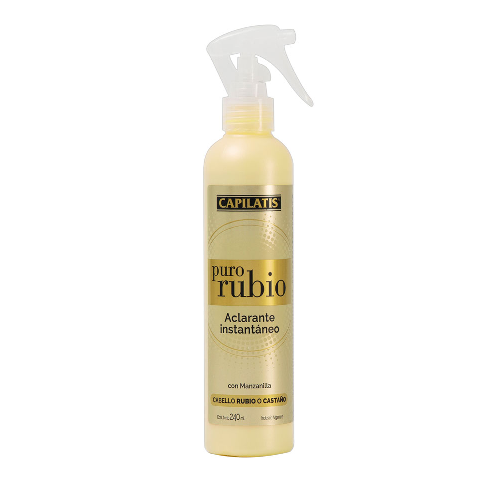 CAPILATIS SPRAY PURO RUBIO ACLARANTE INSTANT 200ml