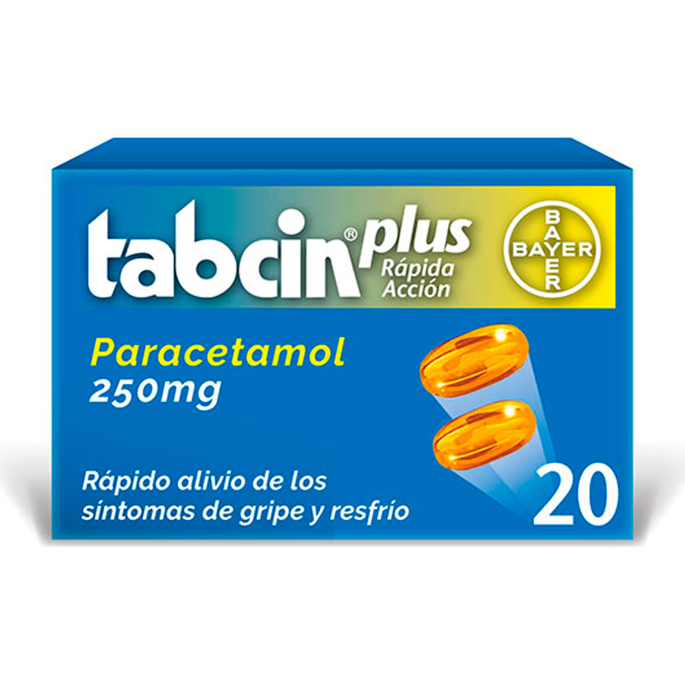 TABCIN PLUS RAPIDO ACCION X 20 CAPS.BLANDAS