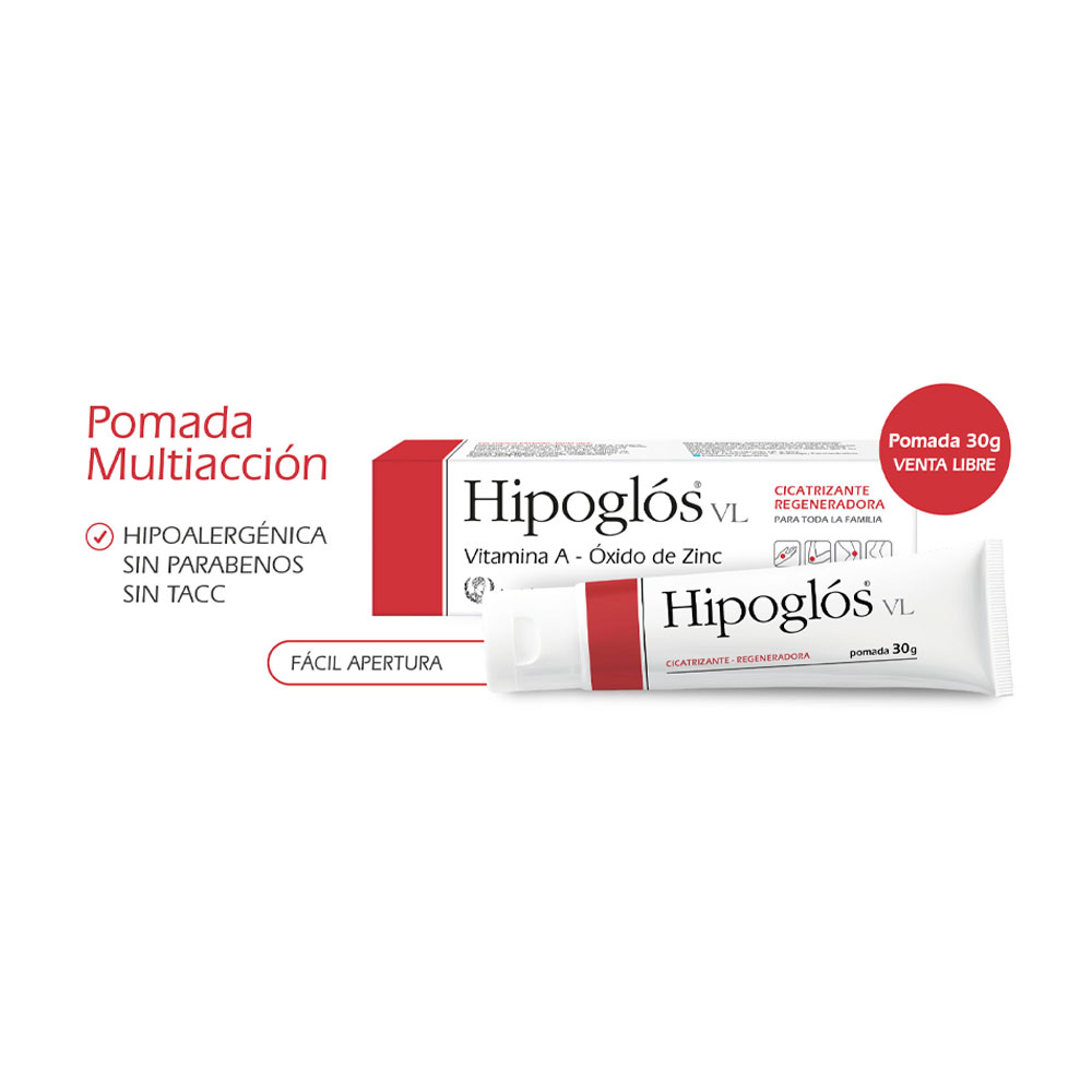 HIPOGLOS VL POMADA X 30 G.