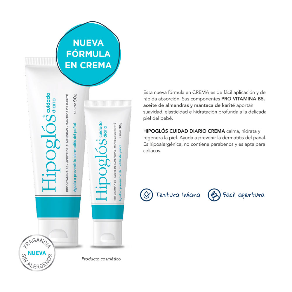 HIPOGLOS CREMA CUIDADO DIARIO X 90gr