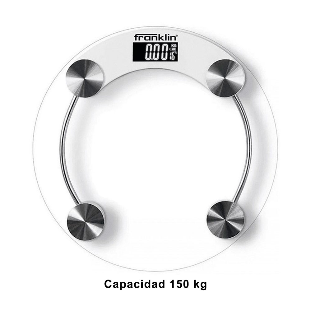 FRANKLIN BALANZA VIDRIO T.A.-SALUD 150kg