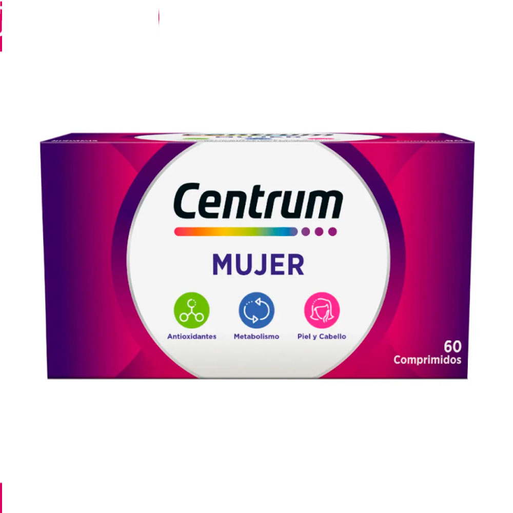 CENTRUM MUJER X 60 COMP.REC
