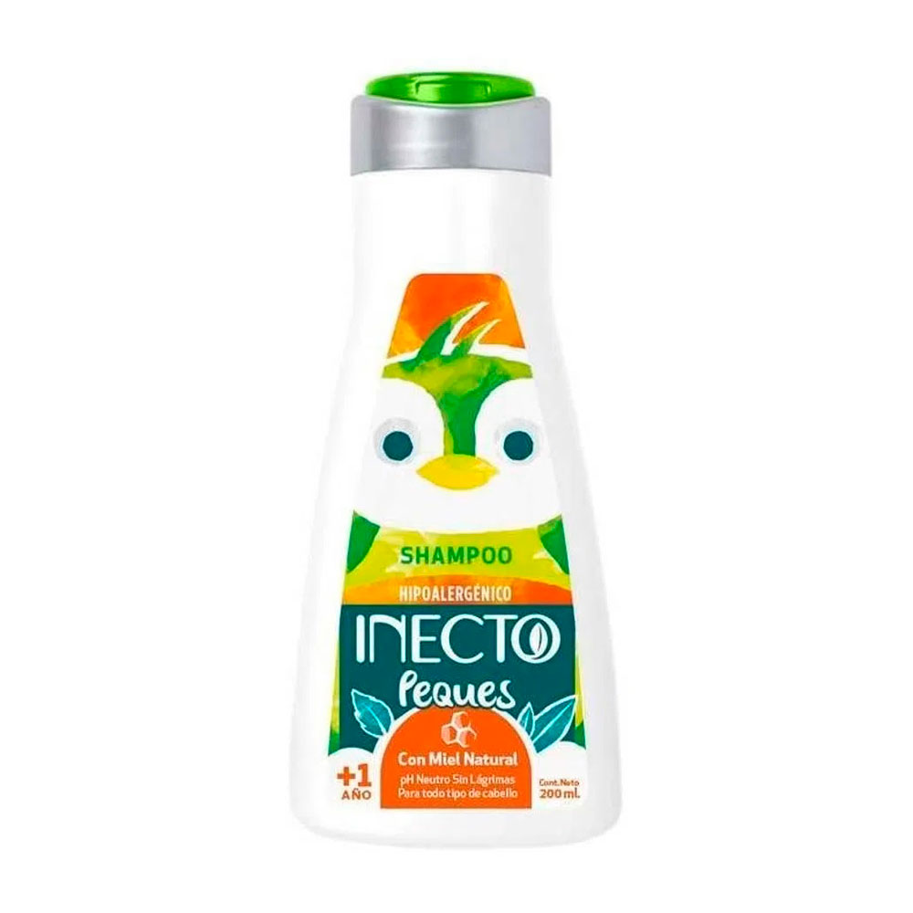 INECTO PEQUES SHAMPOO MIEL NATURAL 200ml