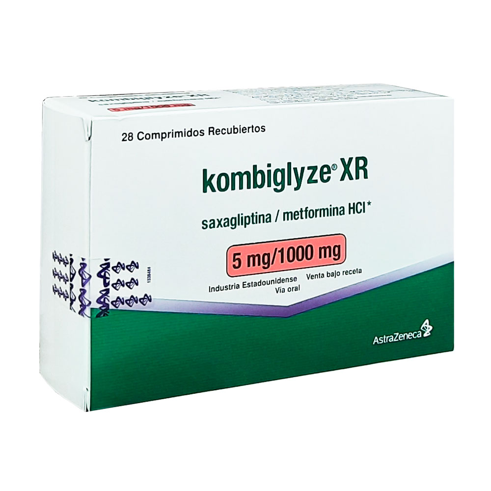 KOMBIGLYZE XR 5/1000 MG.X 28 C