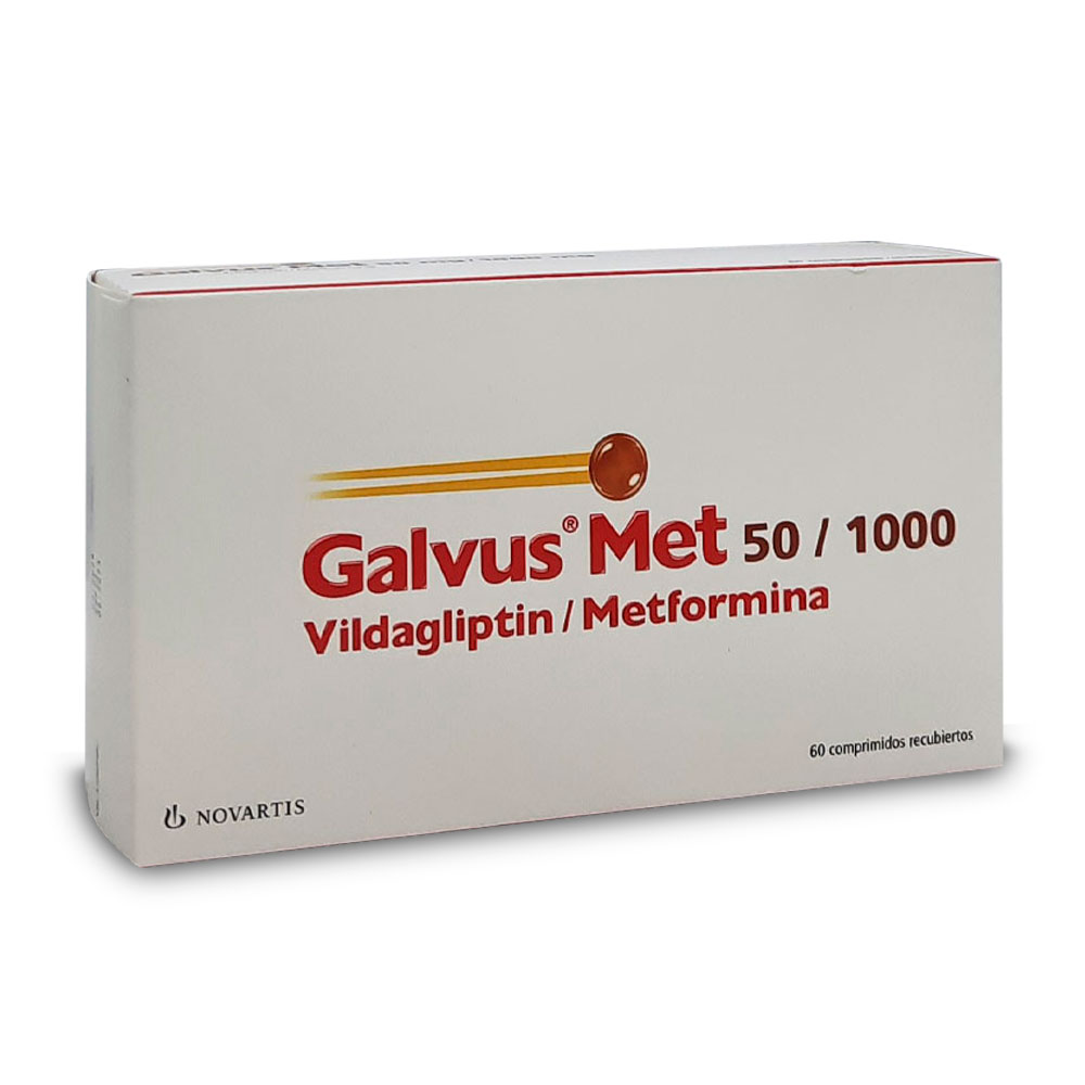 GALVUS MET 50/1000 MG X 60 COMP.
