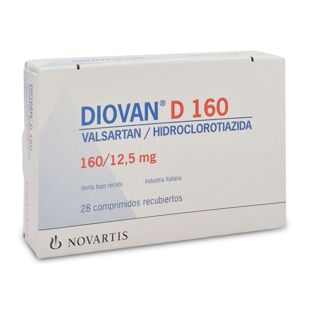 DIOVAN D 160/12,5MG.X 28 COMP.