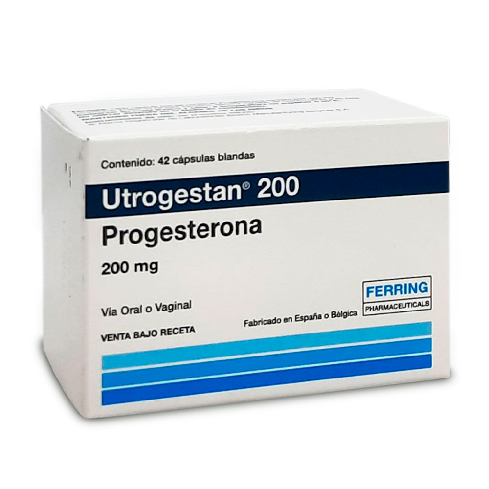 UTROGESTAN 200 MG.X 42 CAP.