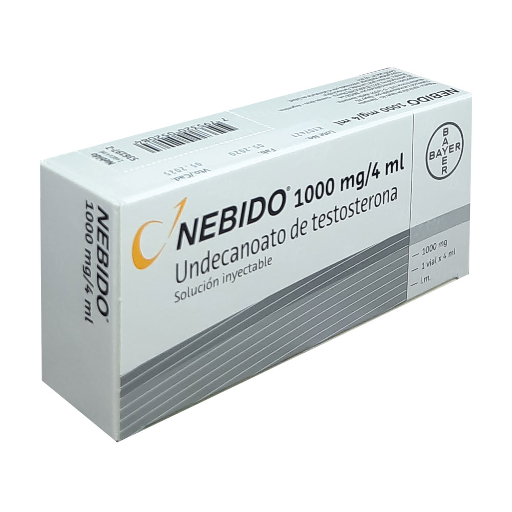 NEBIDO 1000MG/4ML X 1 AMP.X 4 ML