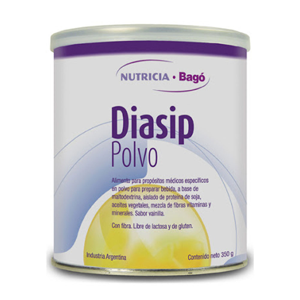 DIASIP VAINILLA LATA X 350GR.