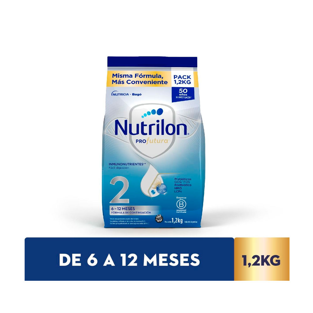 NUTRILON PROFUTURA 2 X 1,2 KG.