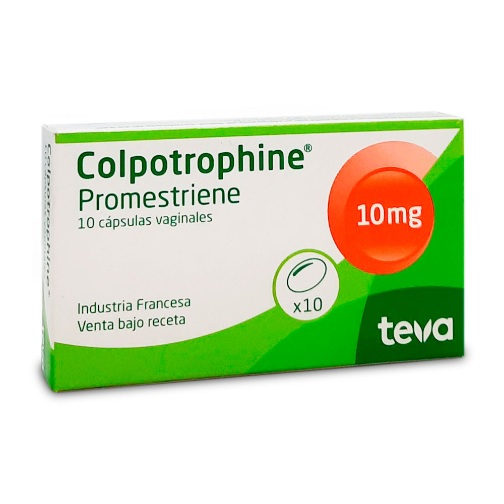 COLPOTROPHINE X 10 CAPS.VAG.