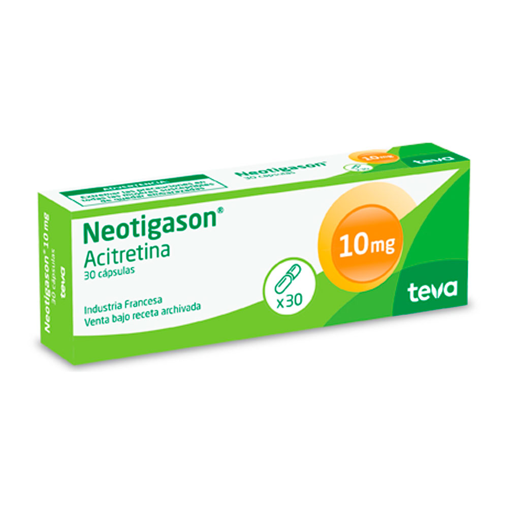 NEOTIGASON 10 MG.X 30 CAPS.