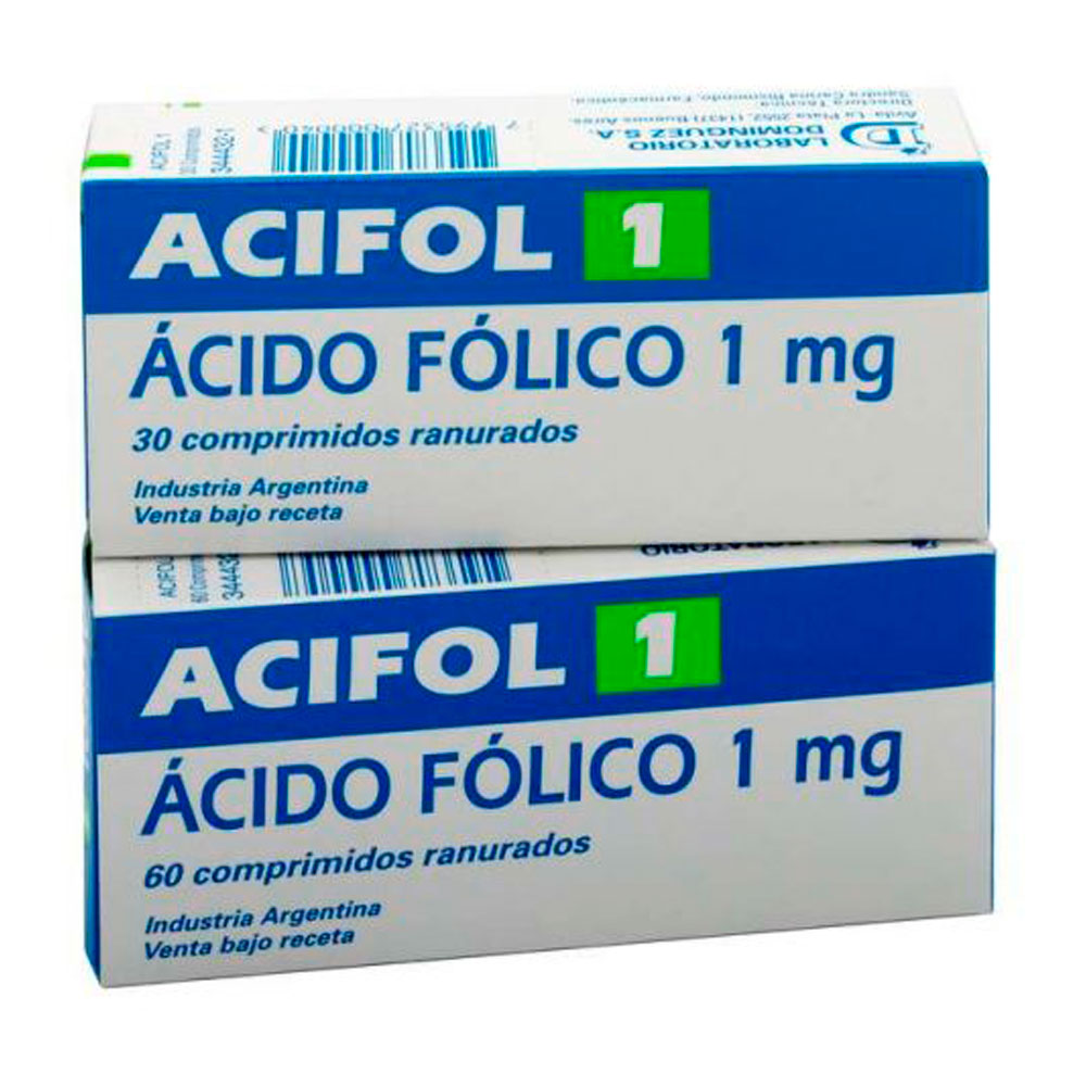 ACIFOL 1 MG.X 30 COMP.