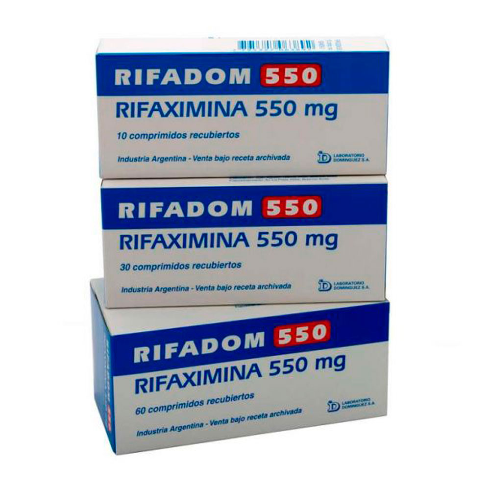 RIFADOM 550 MG.X 10 COMP.